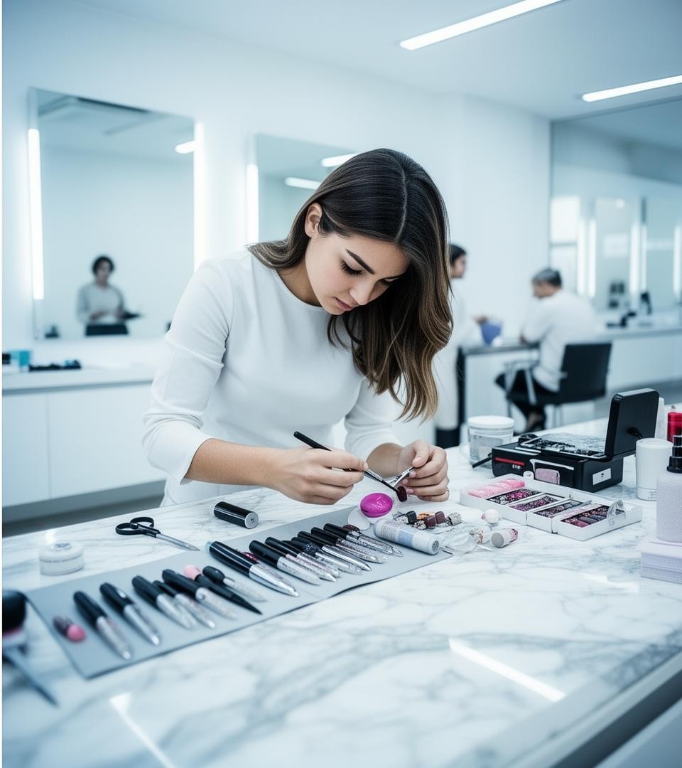 Estudiantes de estética en Arce Formación Benidorm